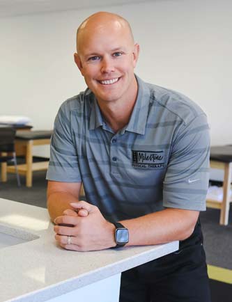 Brad Howell, DPT, OCS, physical therapist and founder of Milestone Physical Therapy, Indianapolis Physical Therapists